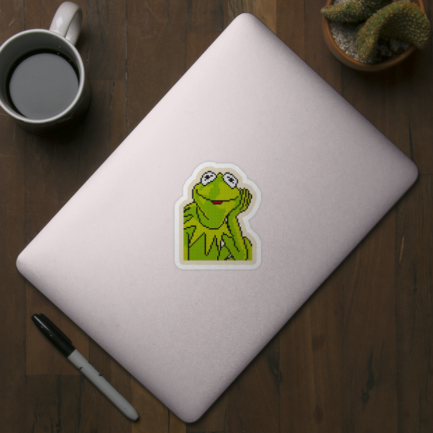 POXELART - Kermit Muppets by JigongNumpuk